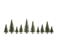 Noch 26830 kit alberi abete 50 fino a 140 mm verde scuro 25 pz