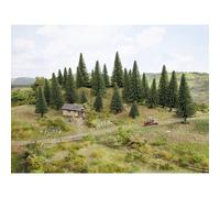 NOCH 26838 Kit alberi abete 50 fino a 140 mm Verde scuro 50 pz.