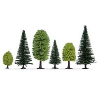 Noch – Set di 10 Alberi Misti 26911 – 5-14 cm