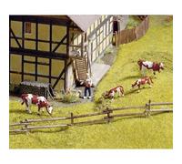 NOCH 33010 Recinzione con pali di legno Kit da montare N