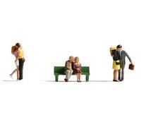 Amanti 6 personaggi con panchina N NH36510 - noch modellismo