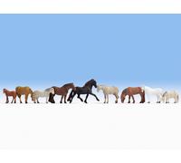 NOCH | 36761 | Cavalli | Figure | Animali | Modello Ferroviario