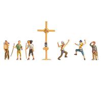 Noch - 45874 - Model Railway - Figurine - Escursionisti con Croce