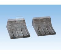 NOCH 58030 - Parete interna dritta per galleria, 2 pz. Scala H0 1:87