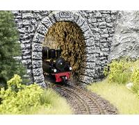 Noch 58032 Interior Rock Tunnel da Parete, Dritto, 2 Pezzi, 9,5 cm di Lunghezza, Colorata