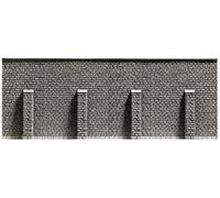 NOCH 58057 Scala HO Muro di contenimento in pietra con pilastri cm. 66,8 x 12,5