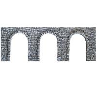 NOCH 58260 Scala HO Muro di sostegno ad archi per galleria - misure cm. 27x10