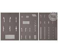 NOCH 60740 - Kit per segnaletica orizzontale stradale. Scala H0 N TT