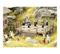 Noch 66826 Event Stage con Micro Sound Brass Band Paesaggio Modellare