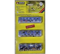 Noch 75136A Scala N 1/160 Figures Set Animal World " Tierwelt" - 30 figure