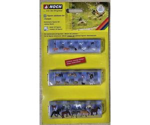Noch 75136A Scala N 1/160 Figures Set Animal World " Tierwelt" - 30 figure