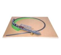 Noch 99356 - Modellismo Ferroviario, Rampa d'accesso con scarpata, 4%