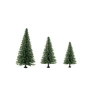 NOCH Abeti, Alberi Modellistici Realistici, 10 - 14 Cm Per H0 E TT Modellismo