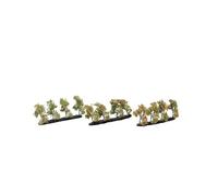 Noch Alberi da piantagione con Mele, 24 Pezzi in Set da 2 cm per modellismo, Perfetti per Traccia N e Z