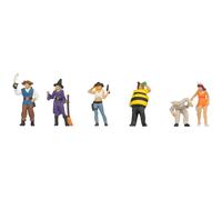 NOCH Carnevale Kit Figurini, Handkolorierte Miniatura Persone, per