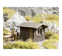 NOCH Casetta protettiva "Babenstuber Hütte", resistente alle intemperie, modello H0, 4,6 x 3,7 x 3,2 cm