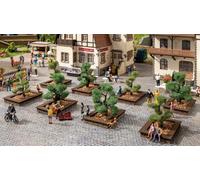 NOCH Cespugli decorativi, cespugli modellistici, 12 pezzi, altezza circa 4-5 cm, per corsia H0, TT, N per diorami e paesaggi