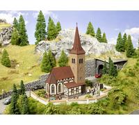 NOCH Chiesa „S. Giorgio“ Con Micro-Sound Campane, Modello Laser-Cut