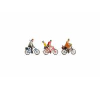 NOCH Ciclisti Figure Set, Si Muove E Handkoloriert per Scala Tt, Ideale per