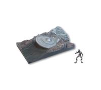 NOCH Crash UFO con schiuma rigida colorata a mano e alieno 3D, ideale per H0, TT, N set ferroviario