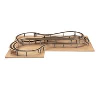 NOCH Easy Track - Kit di binari "St Andreas", per scartamento H0, ideale per paesaggi e percorsi senza sforzo