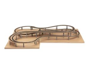 NOCH Easy Track - Kit di binari "St Andreas", per scartamento H0, ideale per paesaggi e percorsi senza sforzo