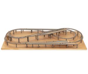 NOCH Facile Track Trassenbausatz Albulabahn per Scala N Modellismo Impiantistica