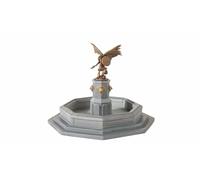 Noch Fontana da città 66455 – con Valchiria, colorata a mano – scala H0 1:87 – alta 7,5 cm