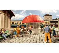 Noch- Modellino Treno e DYI Edificio Modello, Multicolore, H0 (1:87), 66460