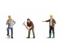 Noch G - Set di Statuette per modellisti, Colori a Mano e in plastica, Accessorio Ideale per Traccia G