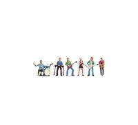 Noch 15839 1/87 H0 Personaggi Statuette Gruppo Da Musica 6 Pezzi Ho