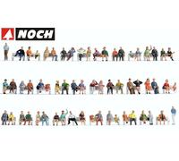 NOCH 18402 Scala HO Serie Hobby - Set 60 persone sedute (senza panchine)