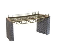 Noch H0 67025 - Ponte Stradale, Curvo Kit di Costruzione Merce Nuova