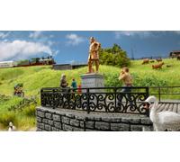 NOCH H0 Figure Monumenti, Con Celebri Personalità, Scala H0 1:87 Ideale