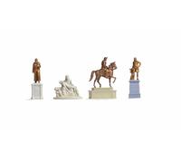 NOCH 14835 - Set 4 monumenti come in foto. Scala H0 1:87
