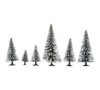 Pini innevati 5 - 14 cm (25 pz) H0-TT NH26828 - noch modellismo