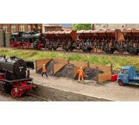 NOCH 14315 - Kit di montaggio deposito di carbone in taglio laser. Scala H0 1:87