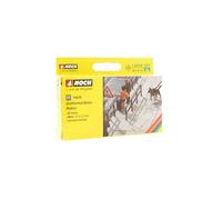 NOCH Lastre in cemento di grandi dimensioni, ideali per modellismo, 40 pezzi 1,7 x 1,7 cm per pista TT per creare marciapiedi realistici e piazze