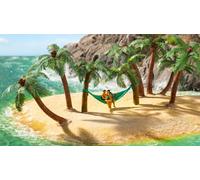 NOCH Micro-Motion Palme Con Amaca, Romantico Modello Con Mobile