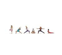 15888 Noch HO personaggi che praticano Yoga scala 1:87