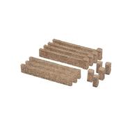 NOCH 13172 - Muretto in pietra componibile, come in foto. Scala H0 1:87