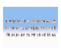 Noch N 37071 - Set Mega Risparmio " Seduti " (60 Dipinti Mano Figure ) Merce