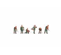 NOCH N Figure Lavoratori Del Bosco, Figure Mobili In Scala N, Per