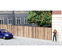 NOCH Pannello da parete realistico per modellismo, lunghezza 37,2 cm per scartamento H0, ideale per scene stradali e cortili
