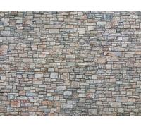NOCH Pannello in cartone 3D "muro di mattoni", modello colorato, 25 x 12,5 cm, per scartamento H0, perfetto per paesaggi modellistici