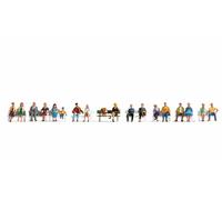 Noch Personaggi XL Set "Persone sedute" H0 16131 modellismo
