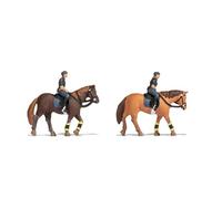 Noch Backpacker e Tramper, Set di Figure Modello, Colorate a Mano per Traccia modellino Paesaggio, Multicolore, TT (1:120)