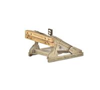 NOCH® Prellbock, mini colorato a mano 3D, 2,9 x 2,8 x 2,1 cm, per scartamento H0