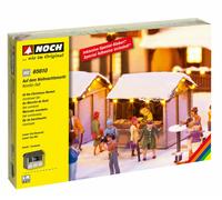 Noch H0 65610 Set-Combi Del Mercatino di Natale