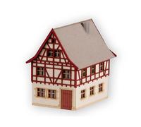 NOCH Set Paese 3-teilig, Con Casa Legno, Rustica E Corte-Buona, per Realistico